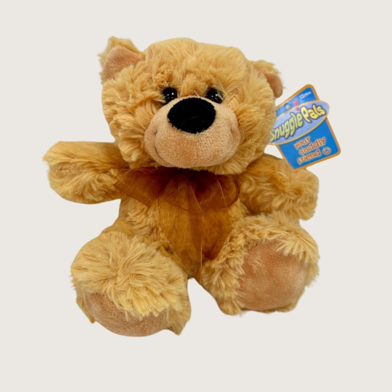 Plush teddy bear available in 3 neutral colour tones. 