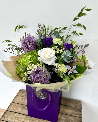 Limited Edition bouquet to celebrate National Florist Day, with £5 from every bouquet sold going to charity from 1st - 8th June. 