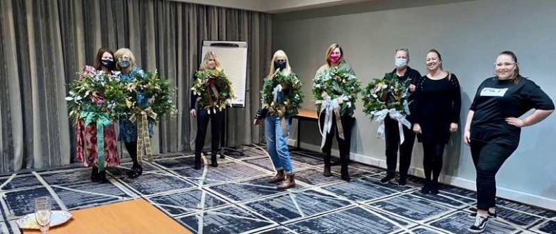 1st December 2024 3PM Christmas wreath making workshop. 